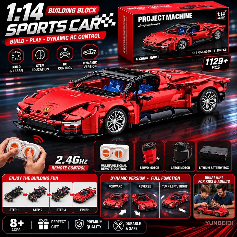 Rc Hobby Pro - Механический конструктор: Гоночная машина 1:14, модель