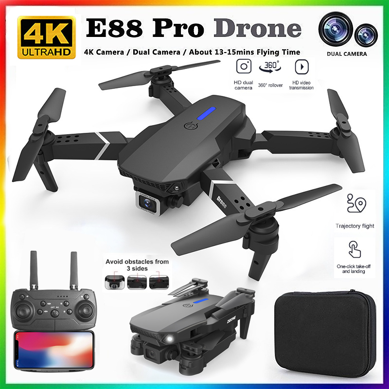 Rc Hobby Grade Helicopter - Новый профессиональный квадрокоптер E88 2026 года
