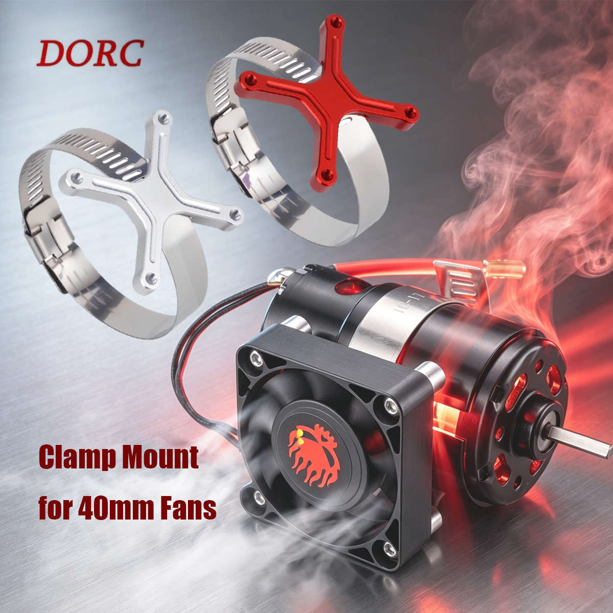 Rc Hobby Parts - Универсальное регулируемое крепление для вентилятора 30-49