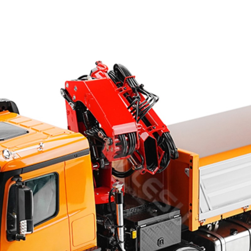 Rc Hobby Light - Радиоуправляемый гидравлический самосвал-кран LESU 8X8, масштаб