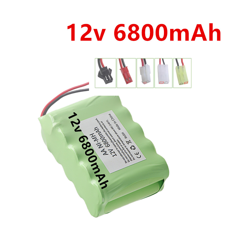 Rc Hobby Light - Аккумулятор 12В 6800мАч NI-MH с разъемами