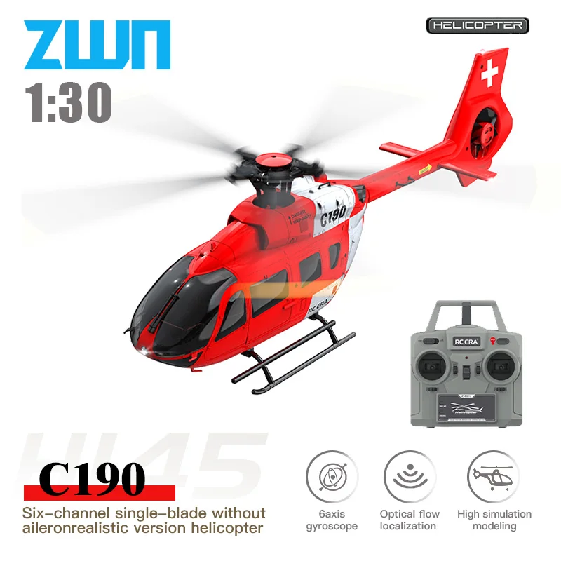Rc Hobby Grade Helicopter - C190 RC Вертолет 2,4G 6-Aixs Гироскоп