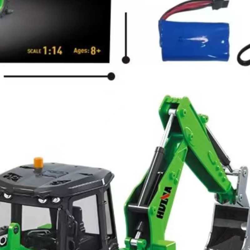 Rc Hobby Excavator - Распродажа в США: Радиоуправляемый экскаватор-погрузчик HUINA