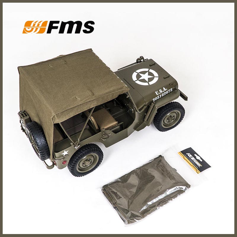 Rc Jeep Hobby - Полотняный тент FMS 1/12 C1167 для