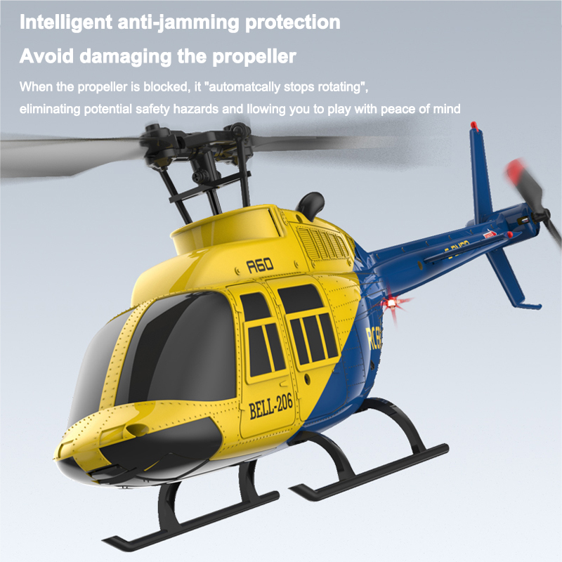 A60 RC Вертолет 2,4G 6-Aixs Ги – обзор и цена Rc Hobby Grade Helicopter