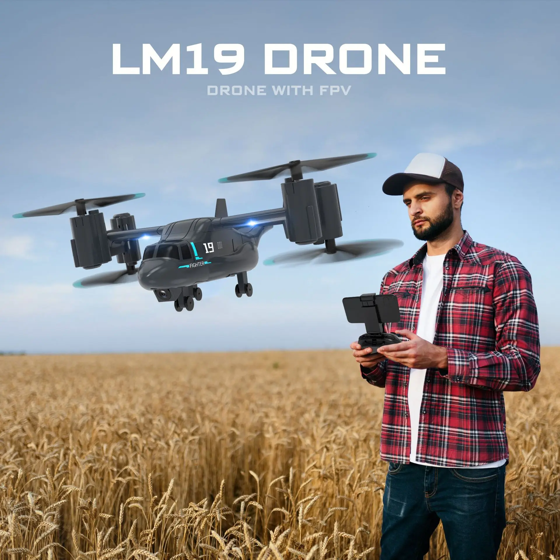 LM19 Вертолет с дистанционным  – обзор и цена Rc Hobby Grade Helicopter