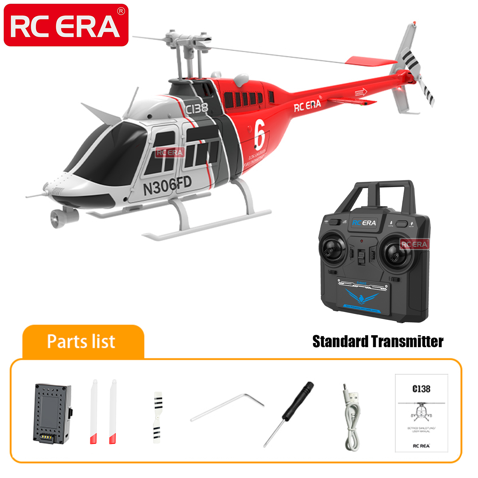 RC ERA C138 BELL 206 Jet Range – обзор и цена Rc Hobby Experts