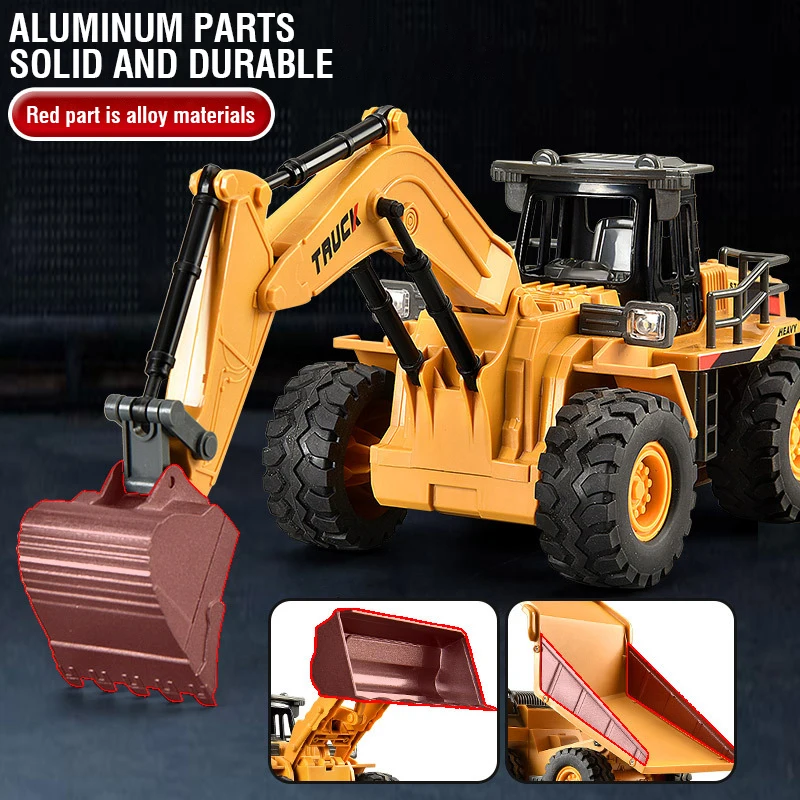 2,4G сплав, экскаватор с диста – обзор и цена Rc Hobby Excavator