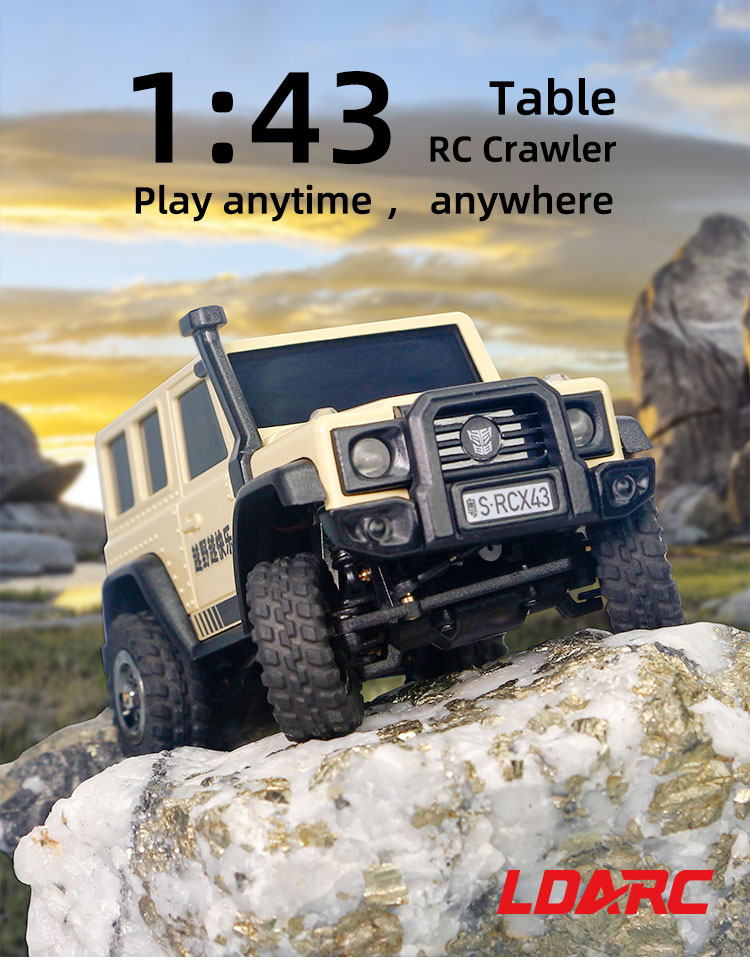 LDARC X43 1:43 Гусеничный ради – обзор и цена Rc Hobby Pro