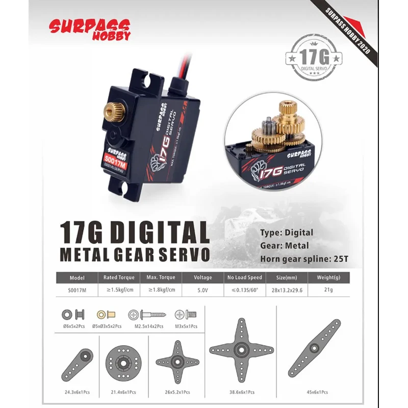 Цифровой сервопривод SURPASS H – обзор и цена Hobby Quality Rc Cars