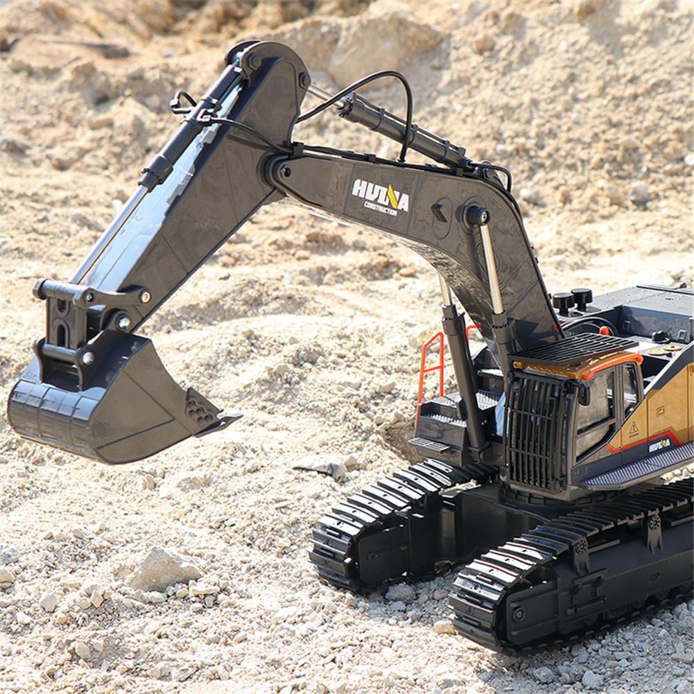 HUINA 592 1:14 большой экскава – обзор и цена Rc Hobby Excavator
