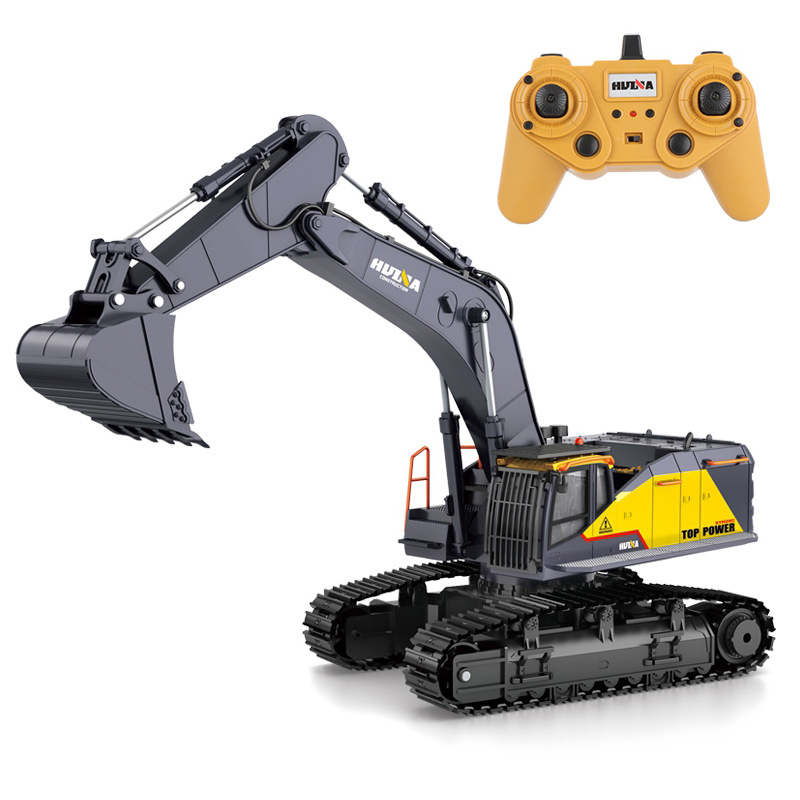 HUINA 592 1:14 большой экскава – обзор и цена Rc Hobby Excavator