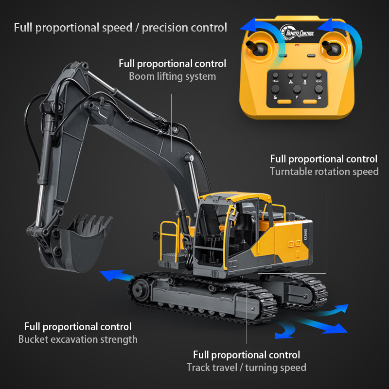 Радиоуправляемая модель экскав – обзор и цена Rc Hobby Excavator