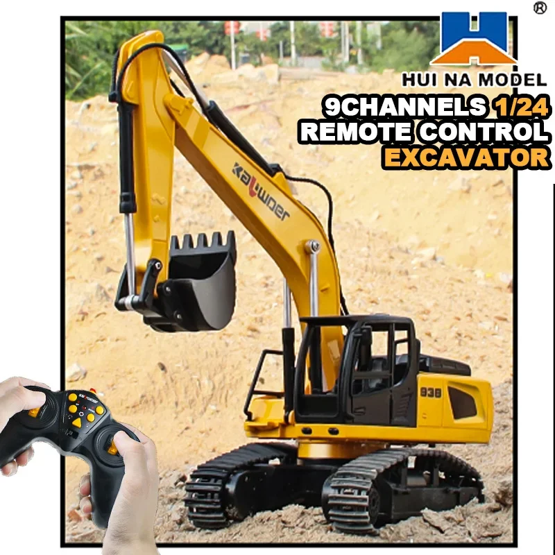 Huina Радиоуправляемый экскава – обзор и цена Rc Hobby Excavator