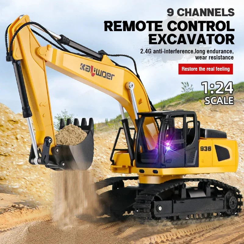 Huina Радиоуправляемый экскава – обзор и цена Rc Hobby Excavator