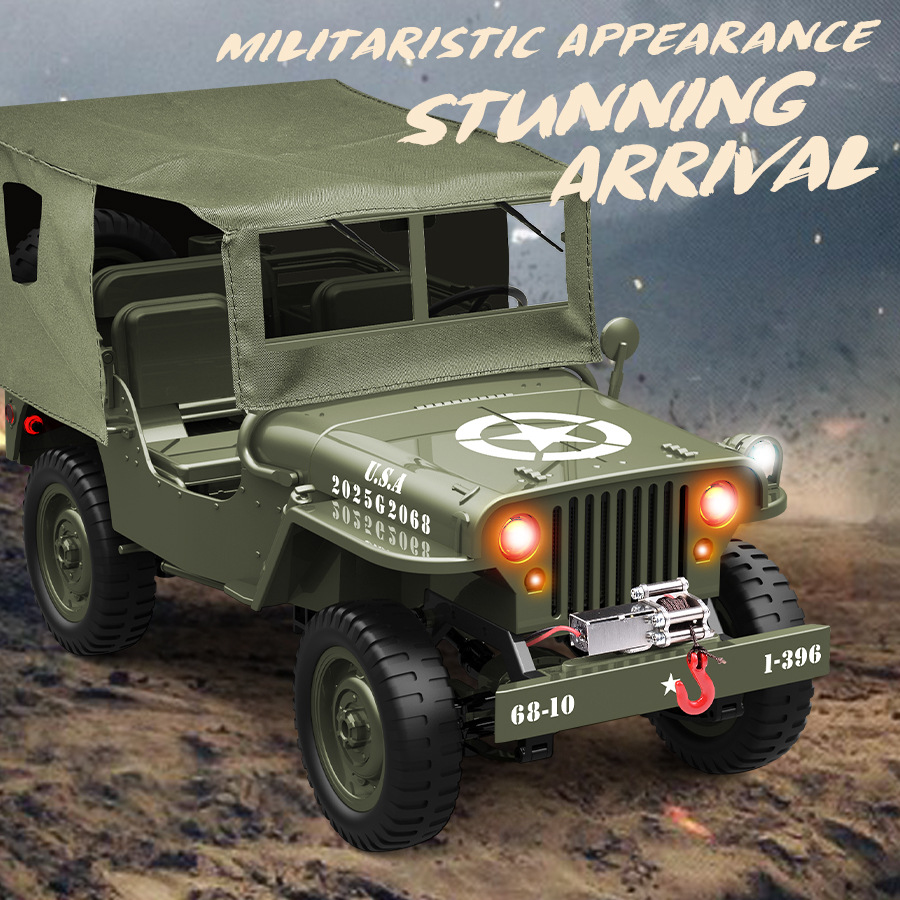 JJRC C8815 1:10 Willis Jeep RC – обзор и цена Rc Jeep Hobby