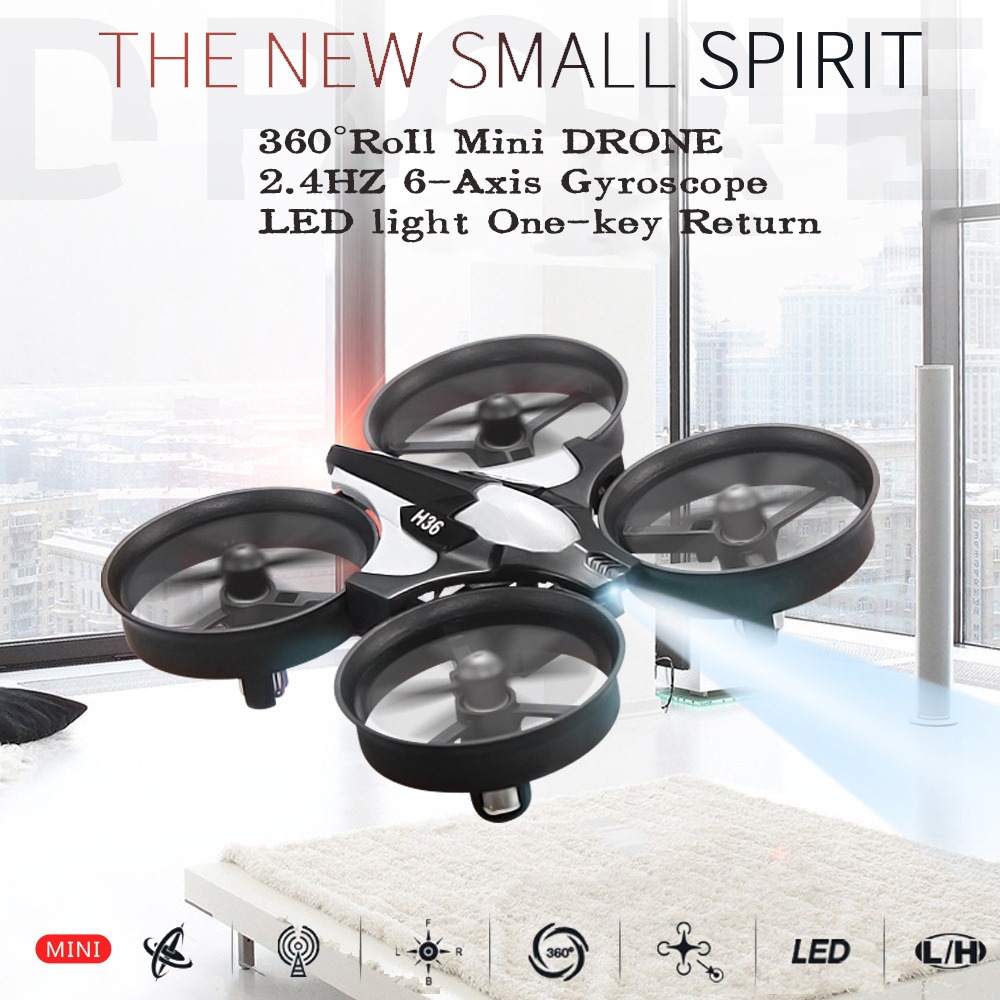 Мини-дрон JJRC H36 2.4G с 6-ос – обзор и цена Rc Hobby Grade Helicopter