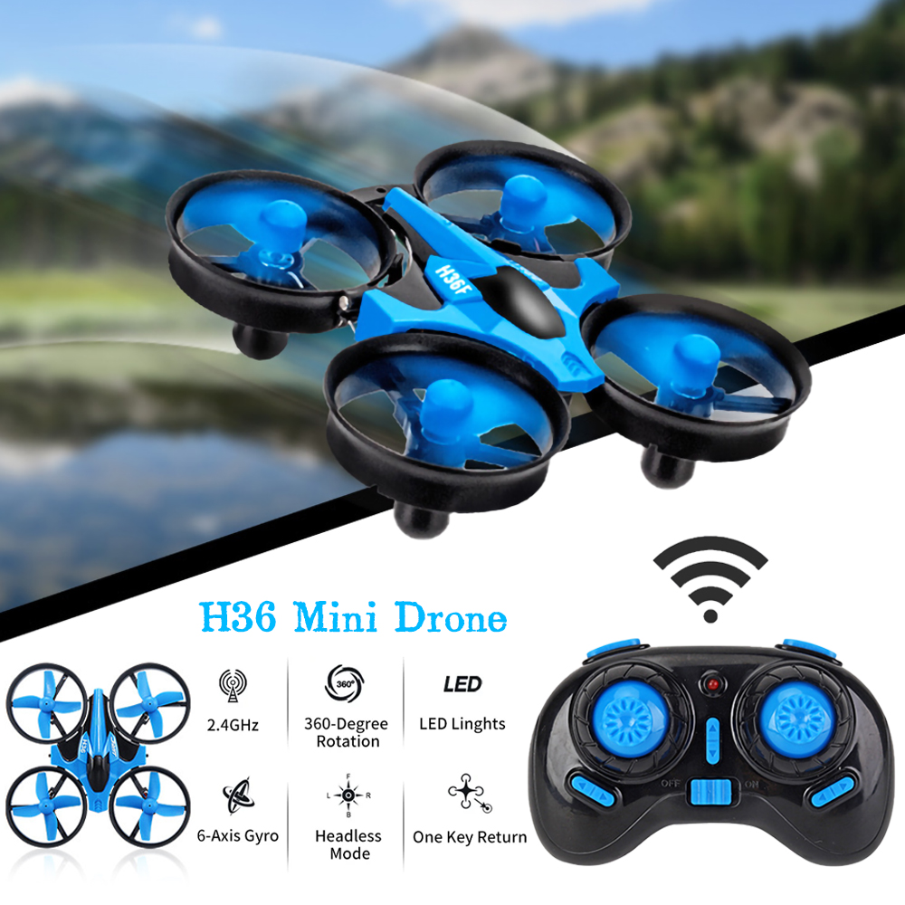 Мини-дрон JJRC H36 2.4G с 6-ос – обзор и цена Rc Hobby Grade Helicopter