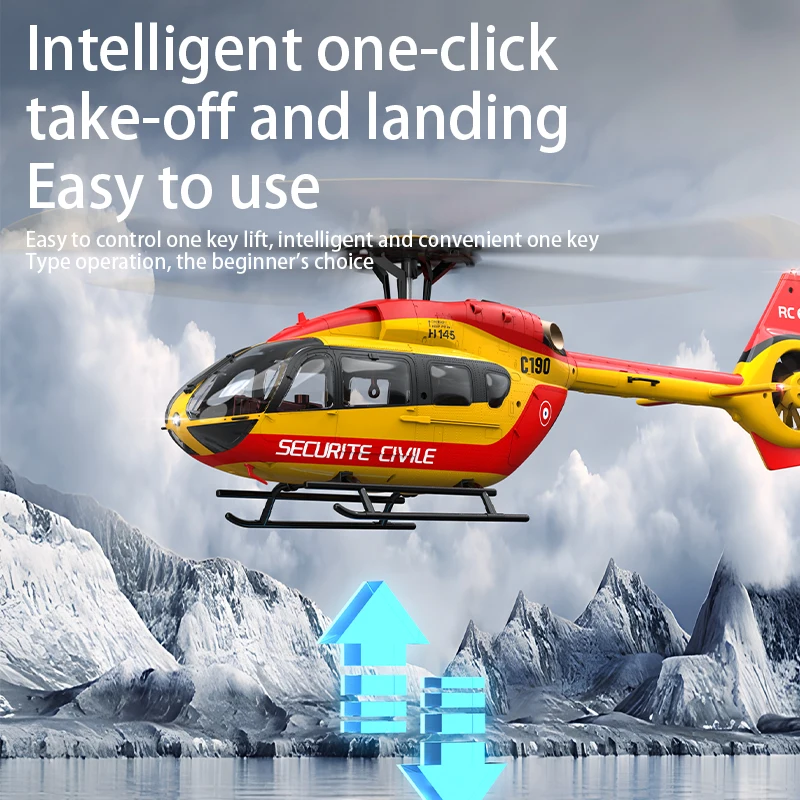 C190 RC Вертолет 2,4G 6-Aixs Г – обзор и цена Rc Hobby Grade Helicopter