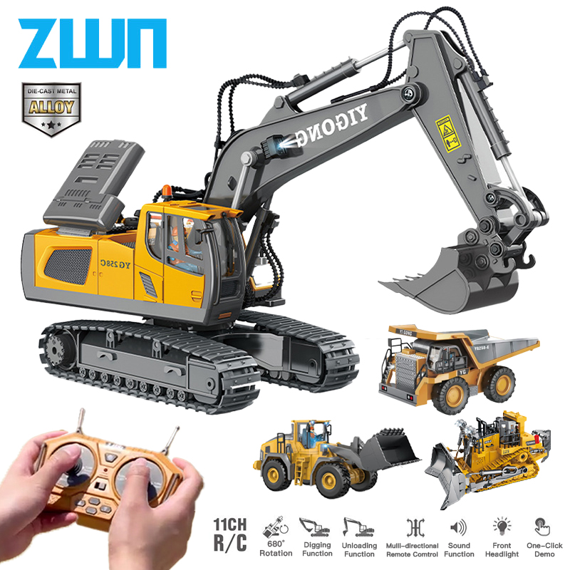 Модель самосвала ZWN 2,4G, мод – обзор и цена Rc Hobby Excavator