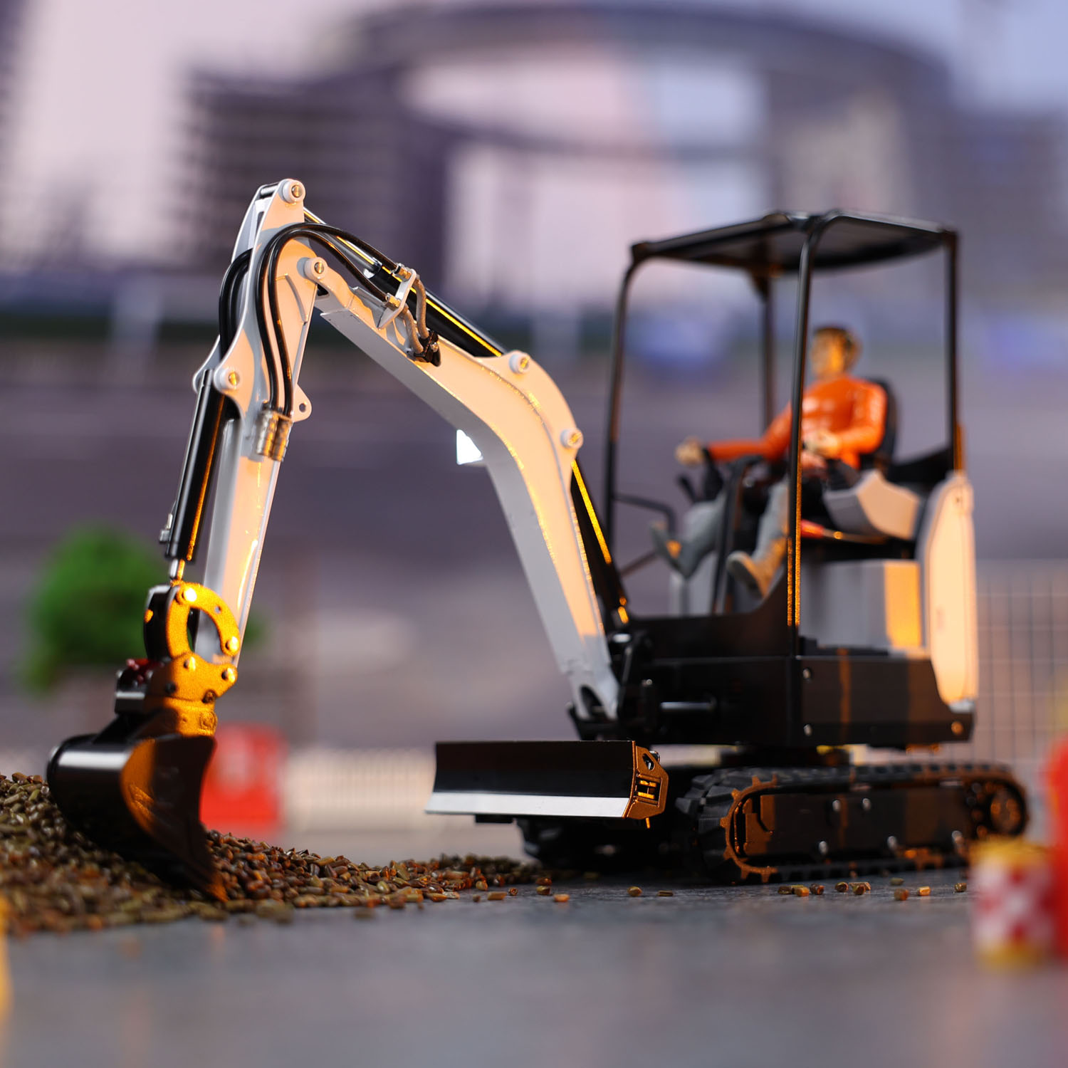 Радиоуправляемый мини-экскават – обзор и цена Rc Hobby Excavator